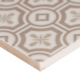 5.2x5.2 Kenzzi Leira Beige Ceramic Glossy Wall Tile