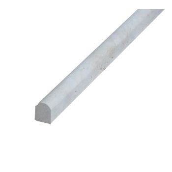 Beige Honed Travertine 1/2x12 Pencil Decorative Molding Trim