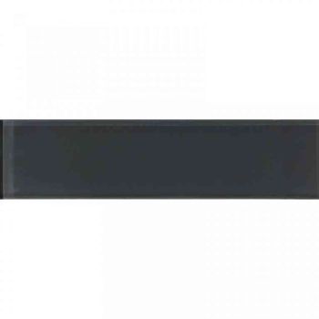 3x12 Cobblestone Gloss Grey Subway Glass Wall Tile