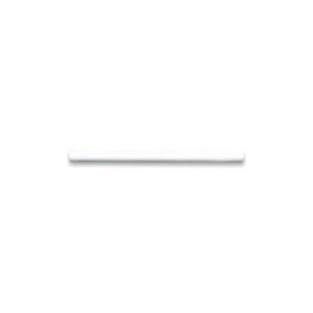 Thassos White 5/8x12 Pencil Liner Trim Molding Polished Marble