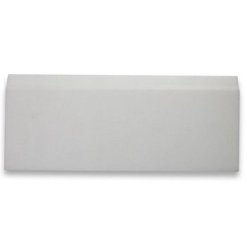 5" x 12" Thassos White Marble Honed Baseboard Trim Molding 