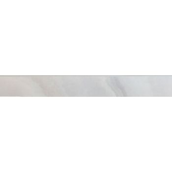 3 in. x 24 in. Reves Bleu Glossy Bullnose Porcelain Trim | Kitchen | Bathroom | Wall | Floor | Backsplash