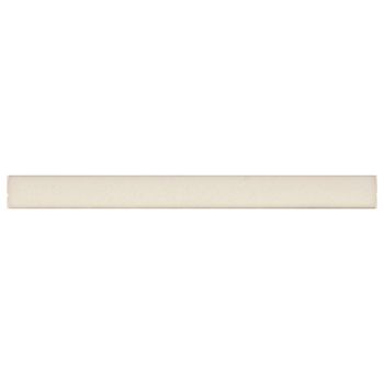 Antique White Quarter Round 5/8 in. x 6 in. Glossy Ceramic Molding | Backsplash | Accent Wall | Wall | Bathroom | Shower | Kitchen