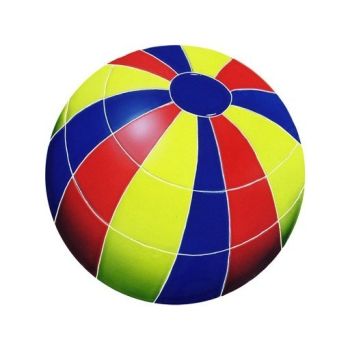  11" x 11" Beach Ball  Artistry Ceramic Pool Tile