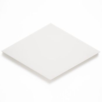 7.5" x 13" Motion Harlequin Matte White Porcelain Mosaic Tile | Floor | Wall | Accent | Backsplash | Shower