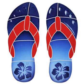  11" x 9" Flip Flops  Artistry Porcelain Pool Tile