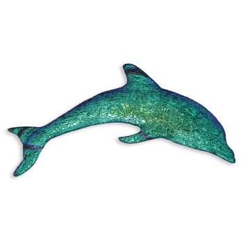 6" x 6" Mini Dolphin Caribbean Fusion Series  Artistry in Mosaic for Pool