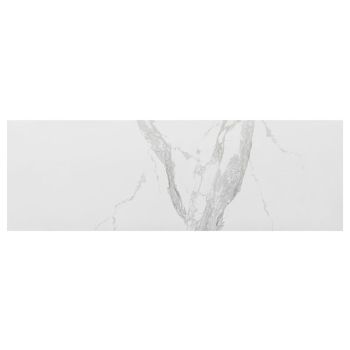 31.5" x 94.5" Glacier Statuario Polished Porcelain Panel Tile | Wall | Backsplash | Bathroom | Kitchen | Shower |
