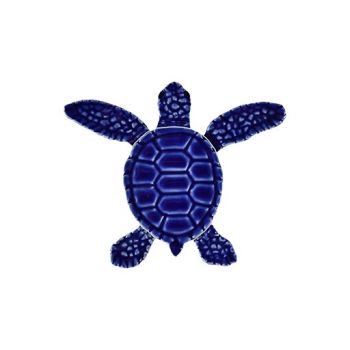 4" x 4" Mini Loggerhead Turtle Mosaic For Pool