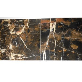 18 in. x 18 in. Michelangelo Michael Angelo Marble Polished Flooring Tile