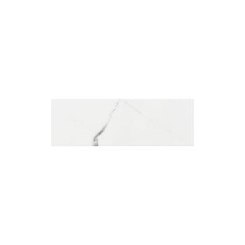 4 in. x 12 in. Eliane Place Belmar White Glossy Subway Ceramic Tile | Wall | Floor | Kitchen | Bathroom | Shower