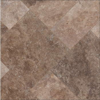Tuscany Mediterranean Walnut Tumbled 16x24 Pavers Tile for Driveway | Pool Deck | Patio