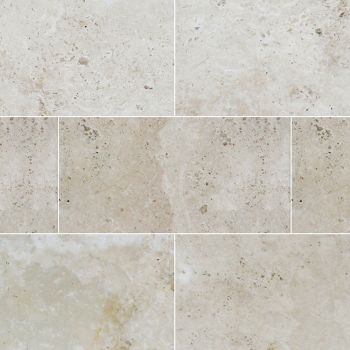 16" x 24" Tuscany Beige Tumbled Pavers Tile | Pool Deck | Patio | Driveway |