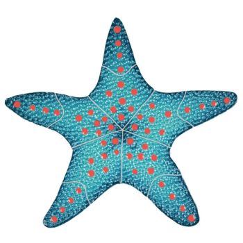  10" x 10" Starfish Artistry Ceramic Pool Tile