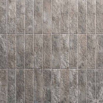 2" x 10" True Brick Coffee House Matte Porcelain Wall Tile