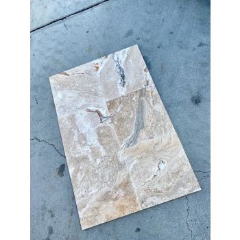 12x12 Valencia Travertine Honed Tile