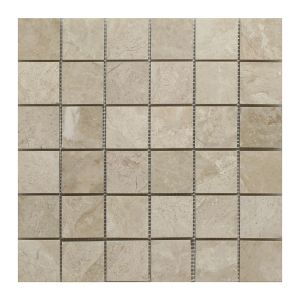2" x 2" Diana Royal Polished Marble Mosaic Tile | Floor | Wall | Accent | Backsplash | Shower