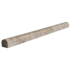 3/4 in. x 12 in. Crema Marfil Polished Marble Pencil Molding | Wall | Accent Wall