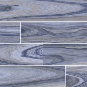 Dellano Exotic Blue Polished 8 in. x 48 in. Glazed Porcelain Floor and Wall Tile | Backsplash | Bathroom | Kitchen | Shower | Fireplace | Countertop