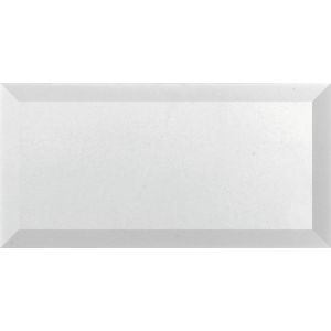 3x6 Thassos White Marble Honed Deep Beveled Subway Tile