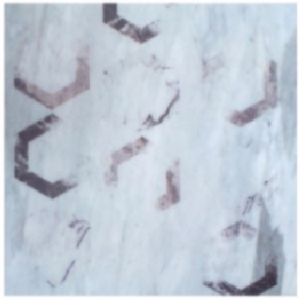 12x12 Gala Printed Honed Marble Tile