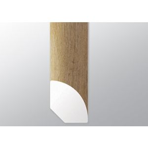 Andover Hatfield Brown Vinyl Quarter Round 94" Trim