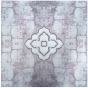 12x12 Isos Printed Honed Marble Tile