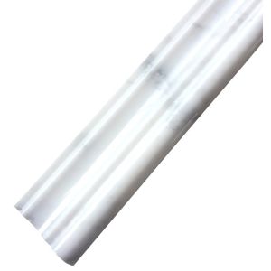 Arabescato Carrara Marble Chair Rail Decorative Crown Molding Trim