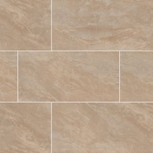 Onyx Sand 12 in. x 24 in. Beige Porcelain Matte Floor and Wall Tile | Backsplash | Bathroom | Kitchen | Shower | Fireplace | Countertop