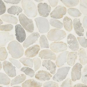 Dorado Pebble Tumbled 10mm Marble Mosaic Tile